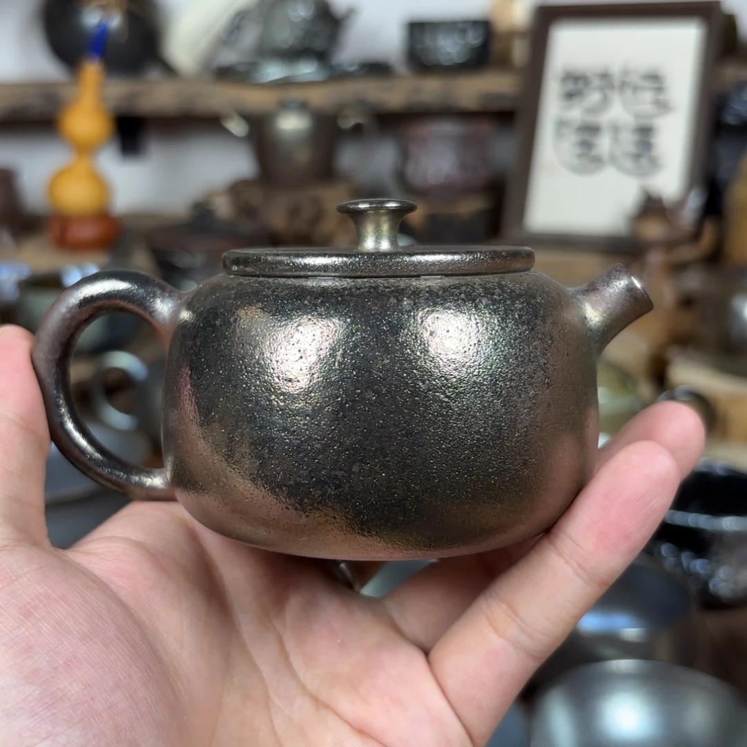 建水紫陶三木柴烧150-160cc