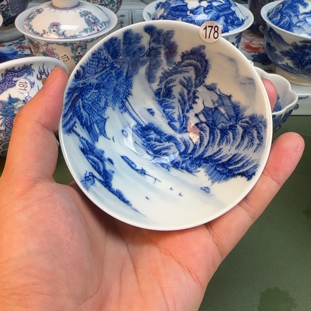 彦祖纯手工手绘茶具178