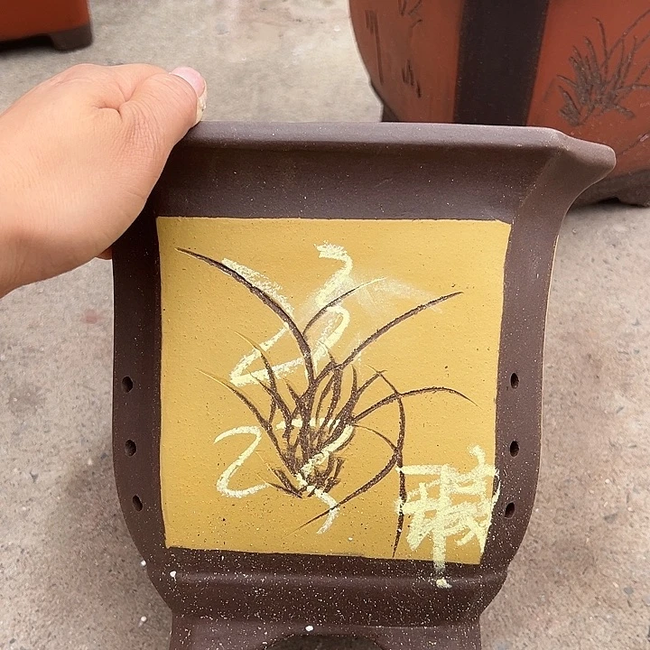 花盆紫砂透气花盆