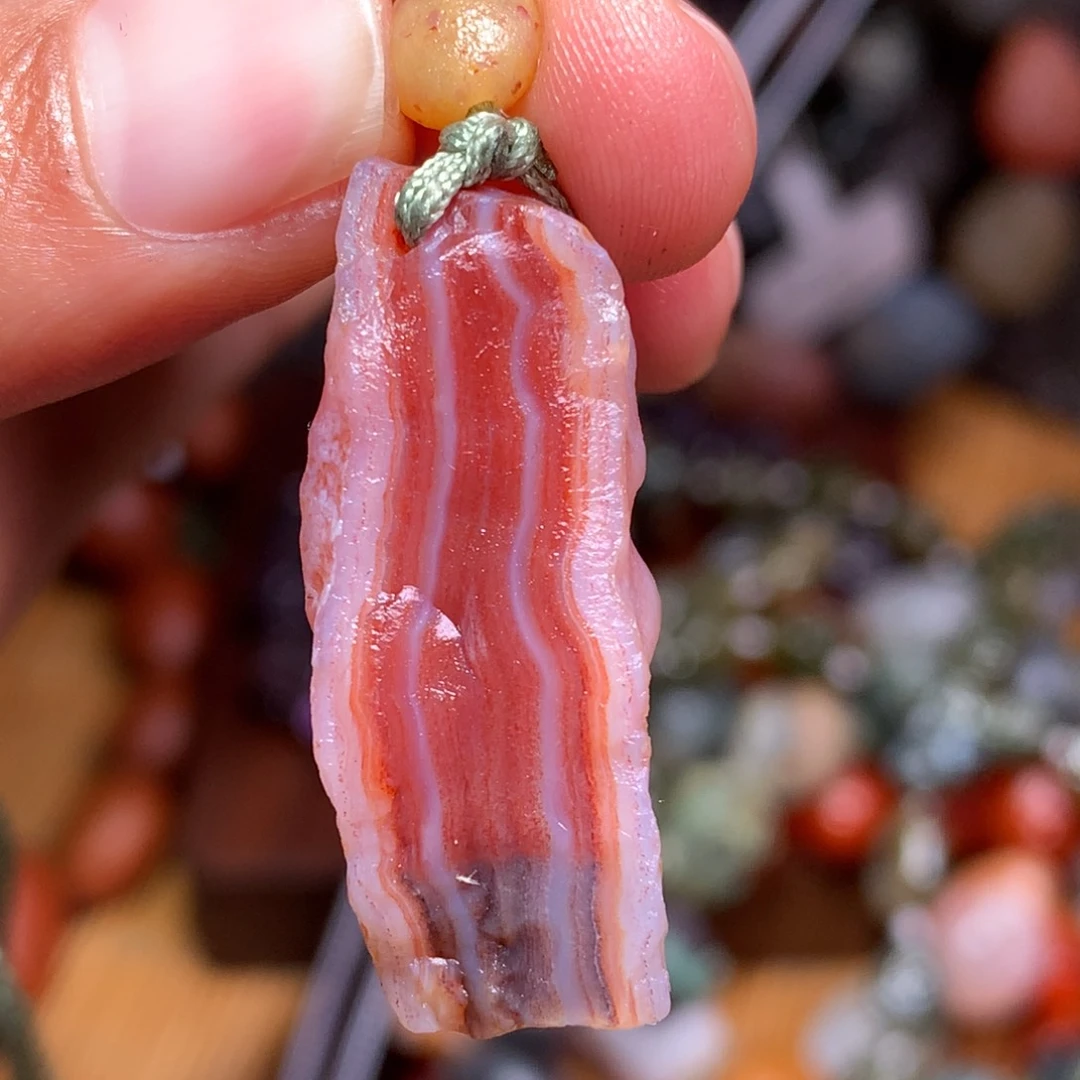 未镶嵌玛瑙/玉髓珠宝半成品