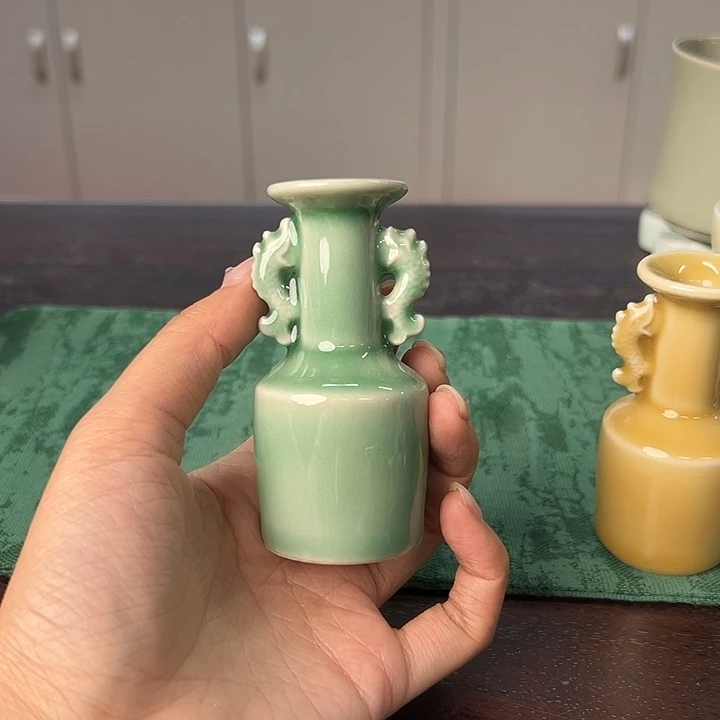 云间青瓷龙泉小米茶器