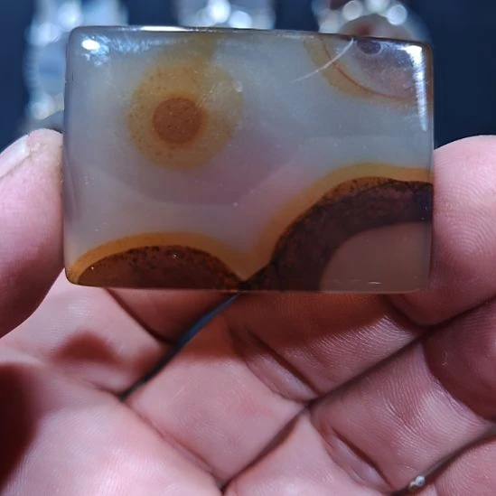 玛瑙/玉髓合金颈饰