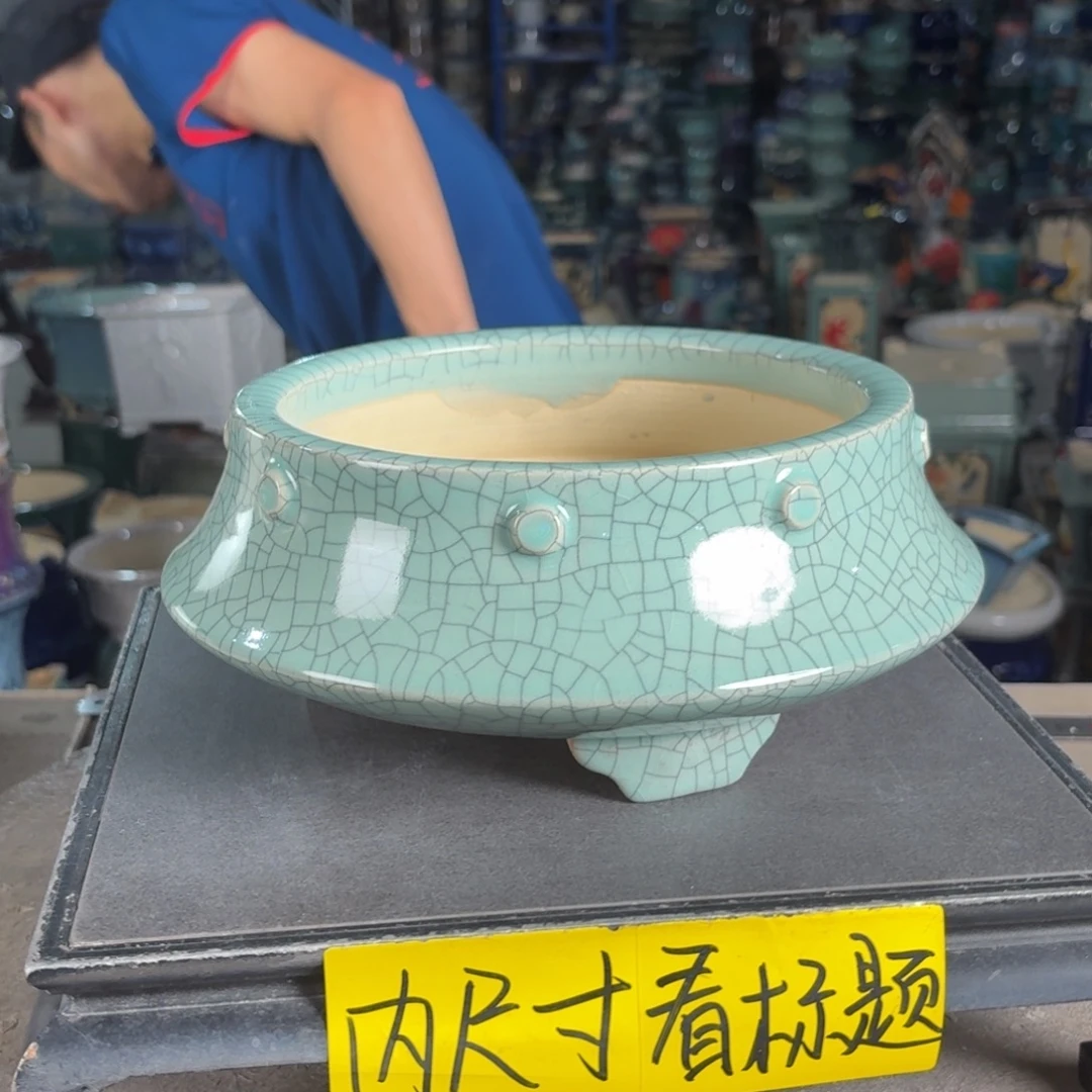 一风堂石湾花盆 内19*7