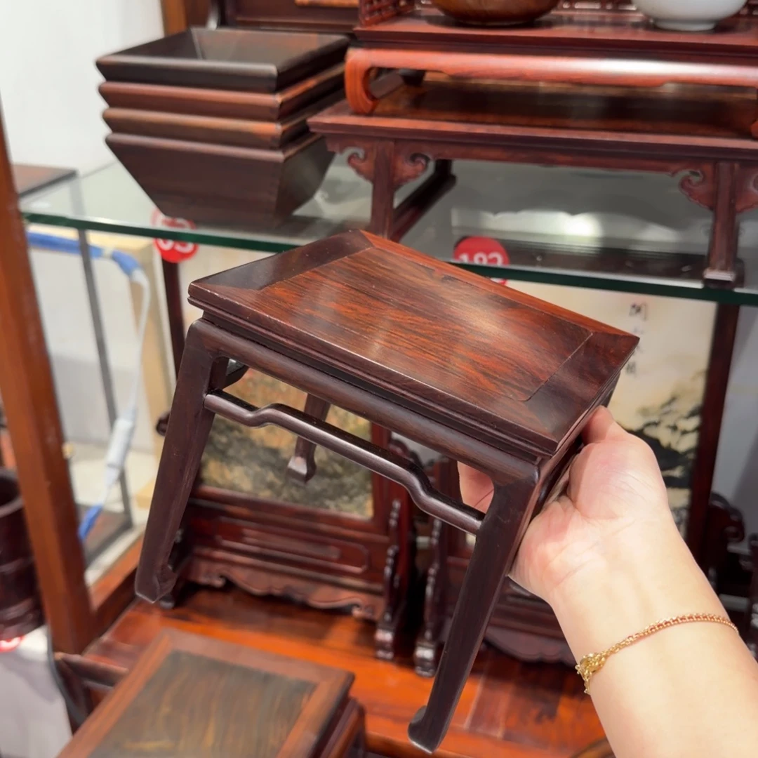 木大红酸枝交趾黄檀底座