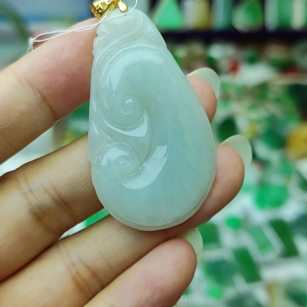 颈饰未镶嵌翡翠9