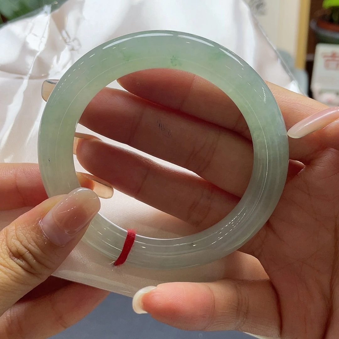 翡翠未镶嵌手镯19 号链接