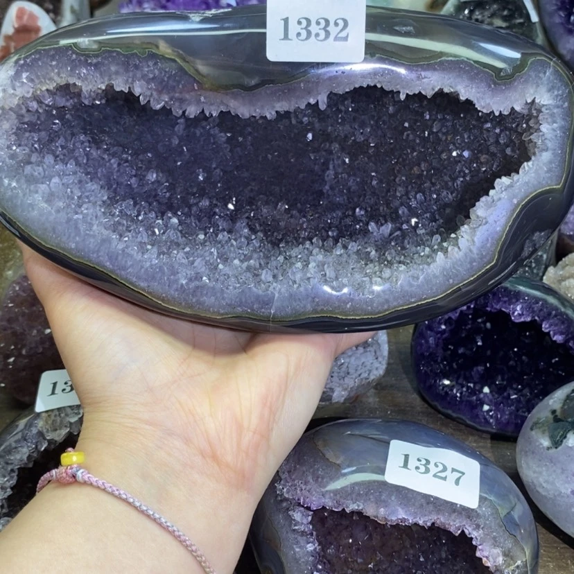 【闪购商品】未镶嵌大型摆件（非配饰）紫晶