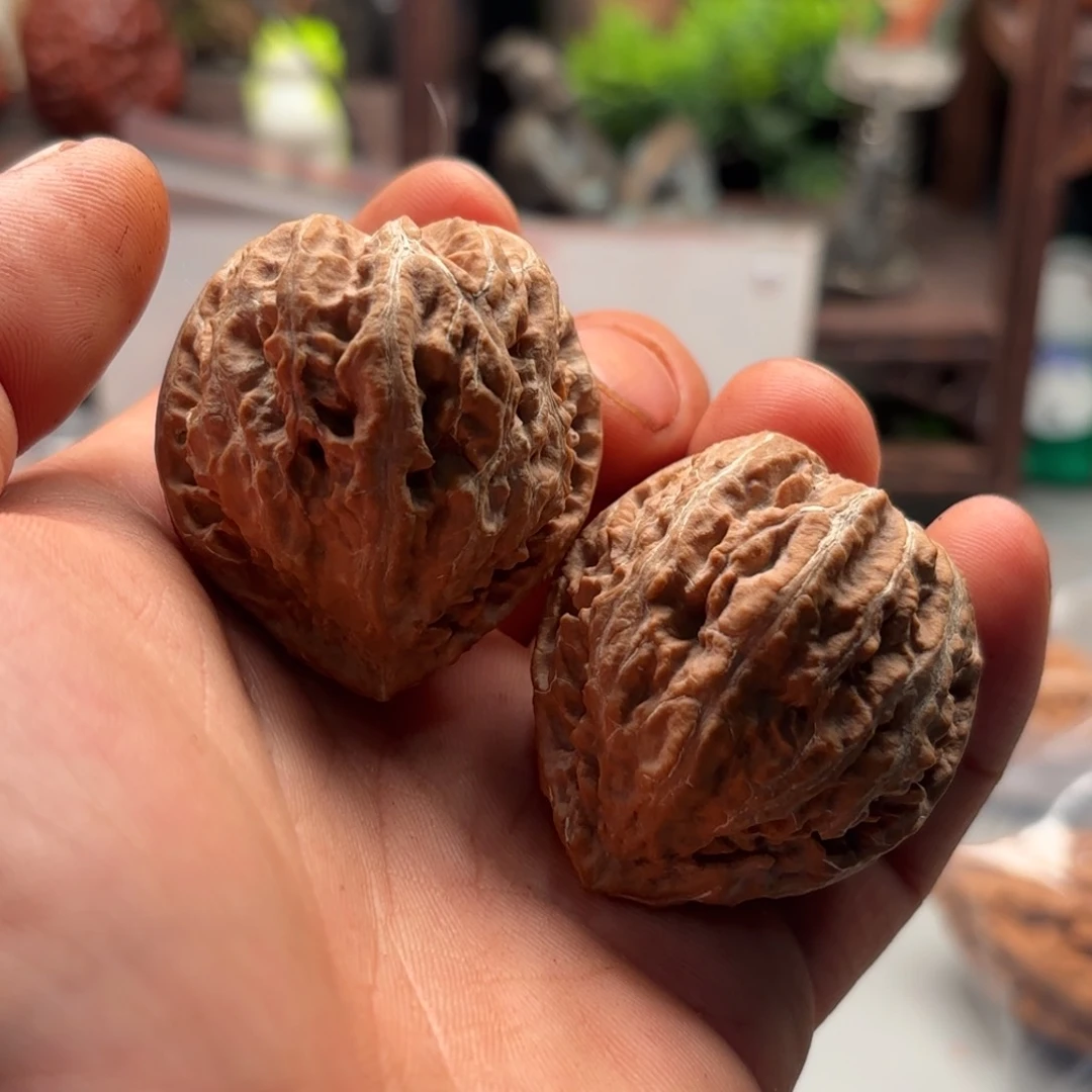 把件文玩核桃9*，小楸百核28