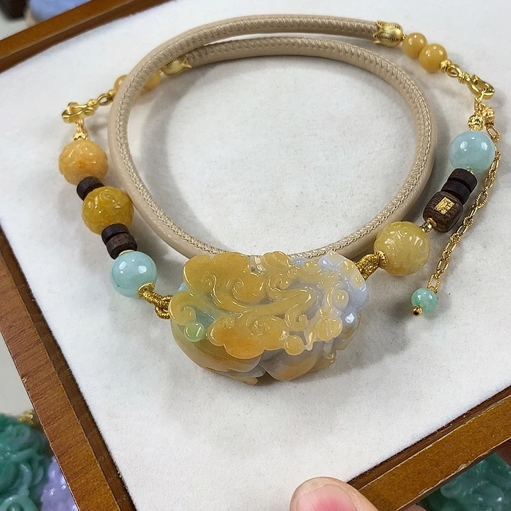 颈饰未镶嵌翡翠翡翠吊坠