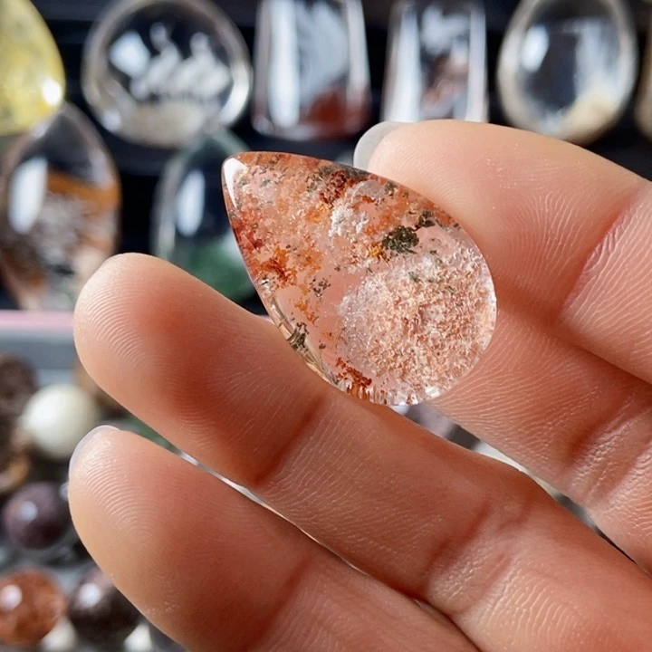 水晶颈饰未镶嵌四季