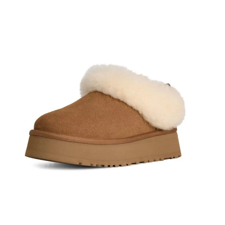 4cm【塔茨勒全新未拆封】桑坡雪地靴秋冬新款羊皮毛一体厚底一脚蹬