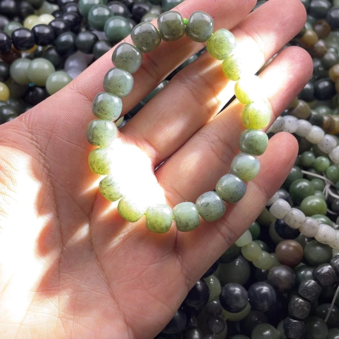 和田玉手串未镶嵌