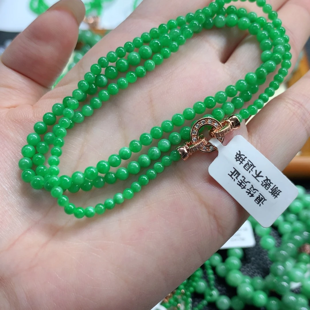 未镶嵌手链翡翠翡翠