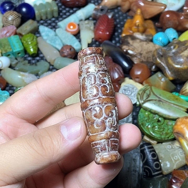 和田玉未镶嵌颈饰54