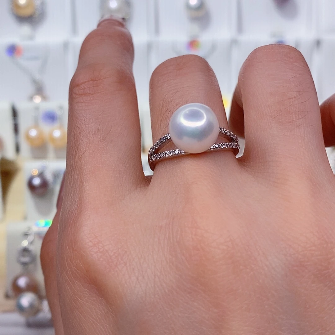 戒指未镶嵌淡水珍珠