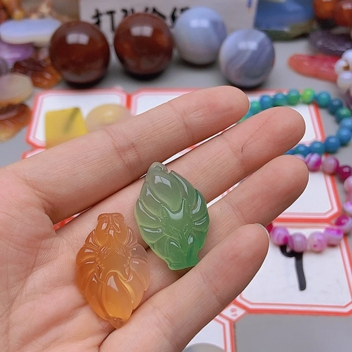 【闪购商品】玛瑙/玉髓未镶嵌珠宝半成品g*l