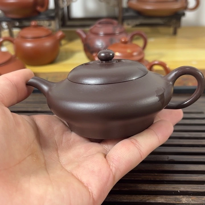紫砂茶壶原矿紫砂半手工制作
