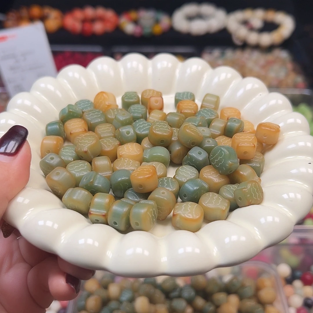 菩提根/象牙果手串敦煌锦鲤22颗