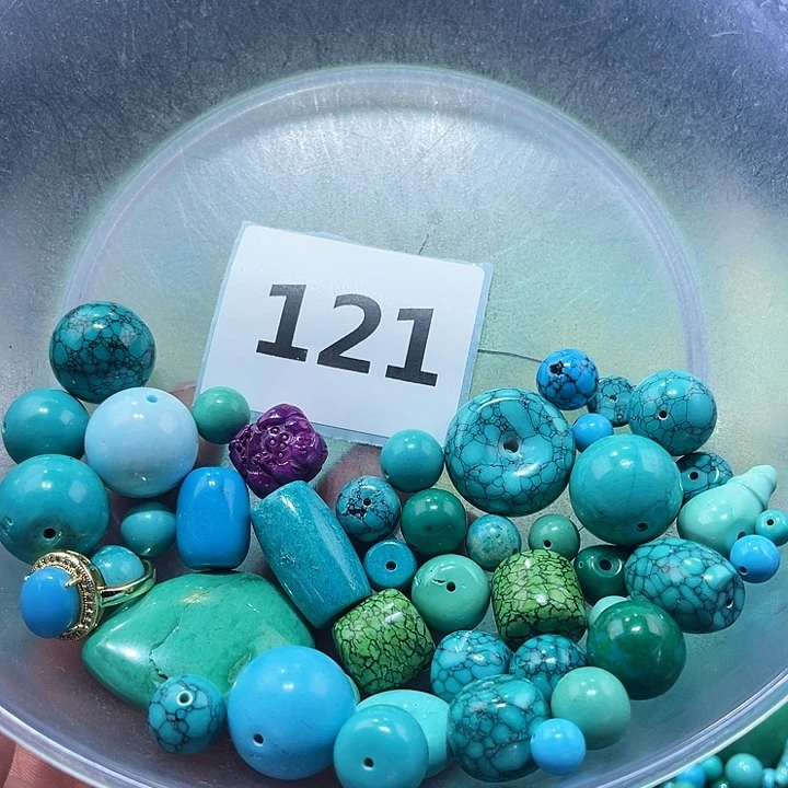 未镶嵌菱锰矿珠宝半成品