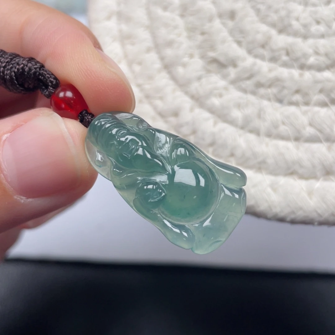 翡翠未镶嵌颈饰天然A货翡翠