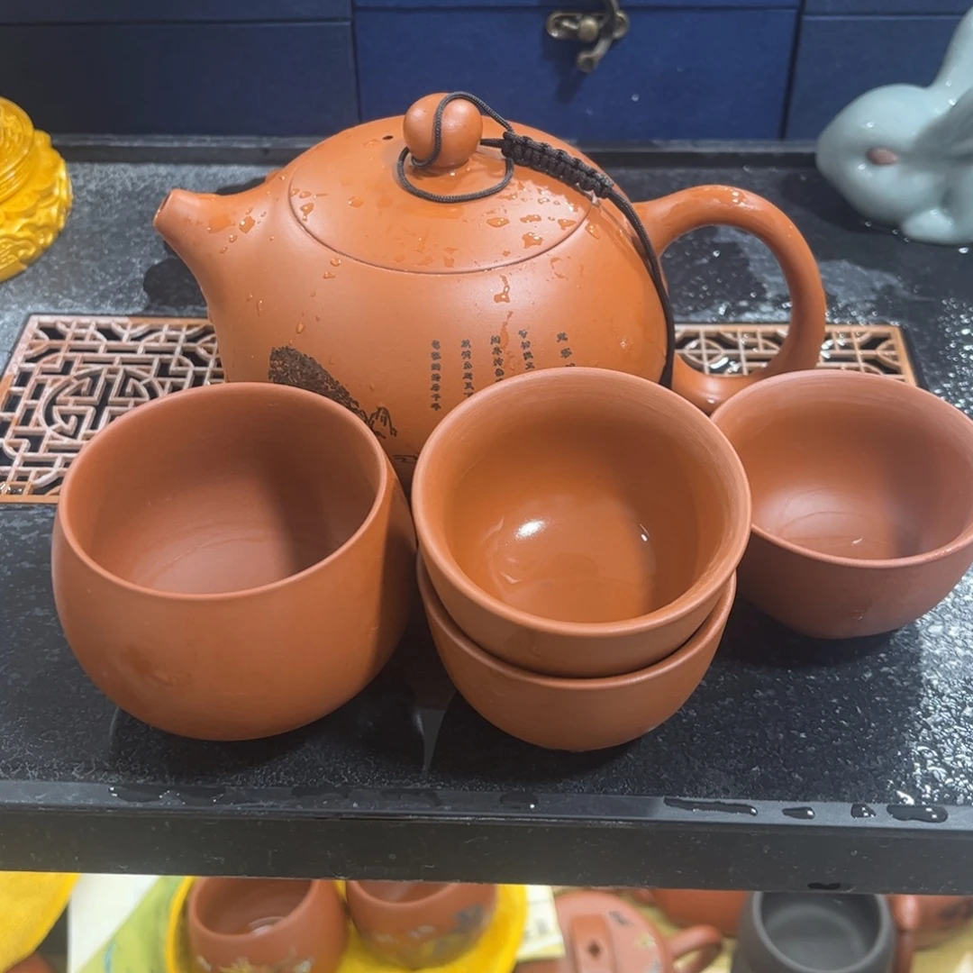 茶杯紫砂紫砂壶一壶4杯