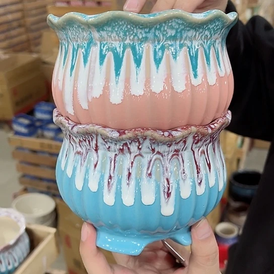 陶瓷陶瓷多肉精美花盆