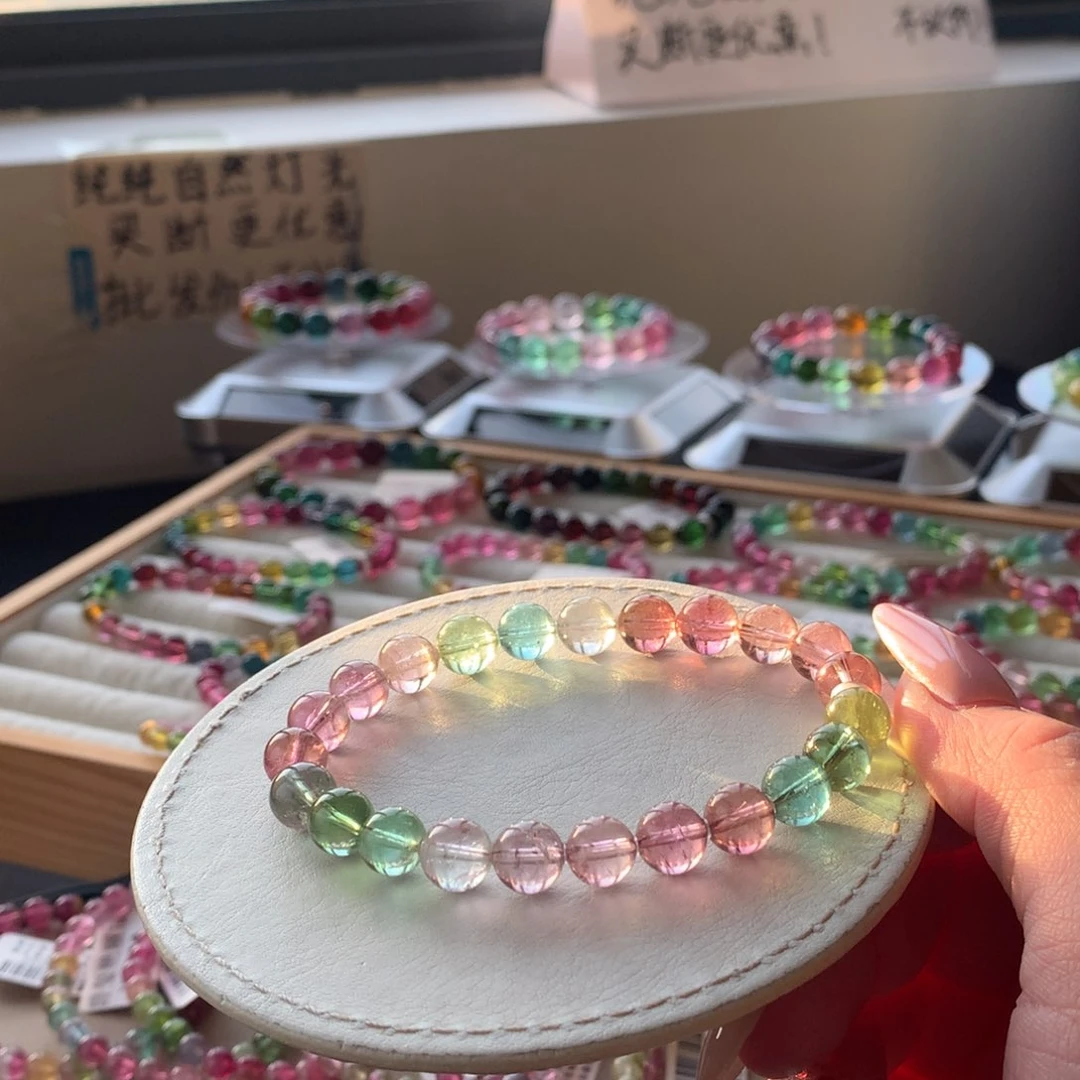 未镶嵌手链碧玺碧玺