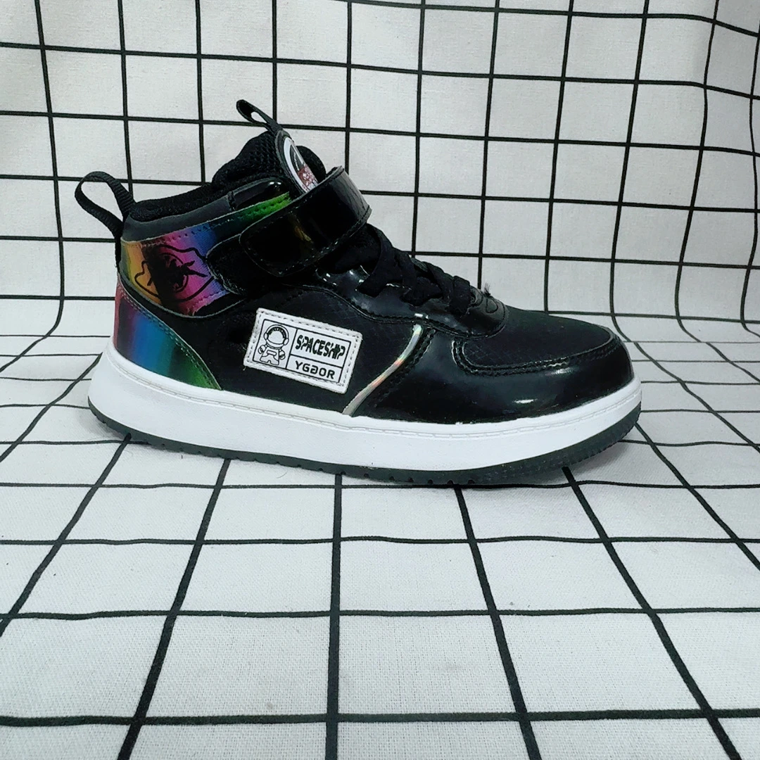 永高人黑色皮面防水鞋耐磨橡胶防滑软底耐脏黑色皮面防水鞋