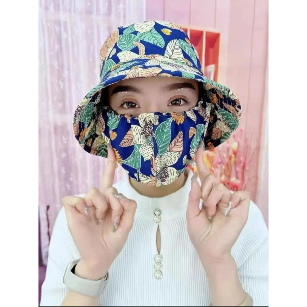 新店开业夏季透气遮阳帽太阳帽采茶防晒帽户外渔夫帽大帽2024新款