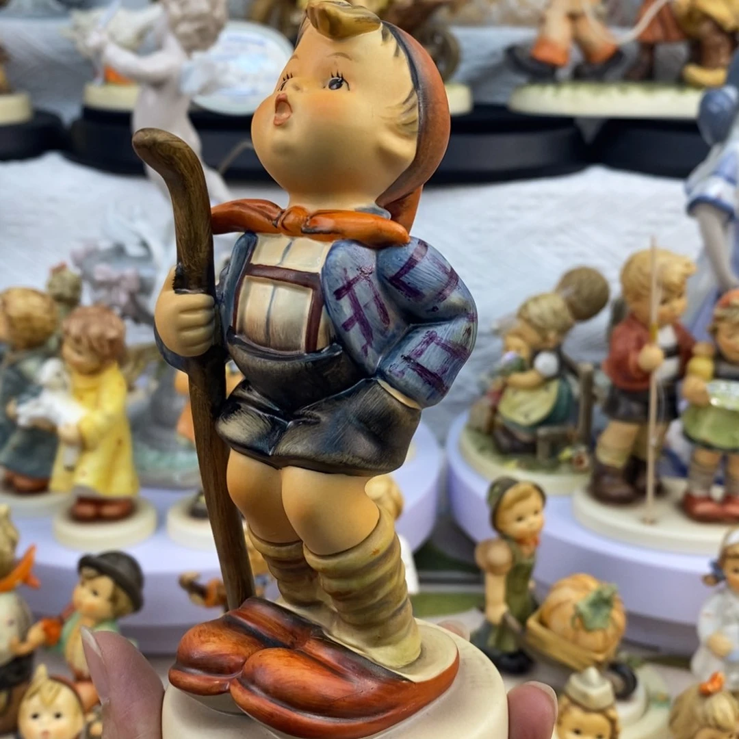 瓷片欧美中古美物摆件