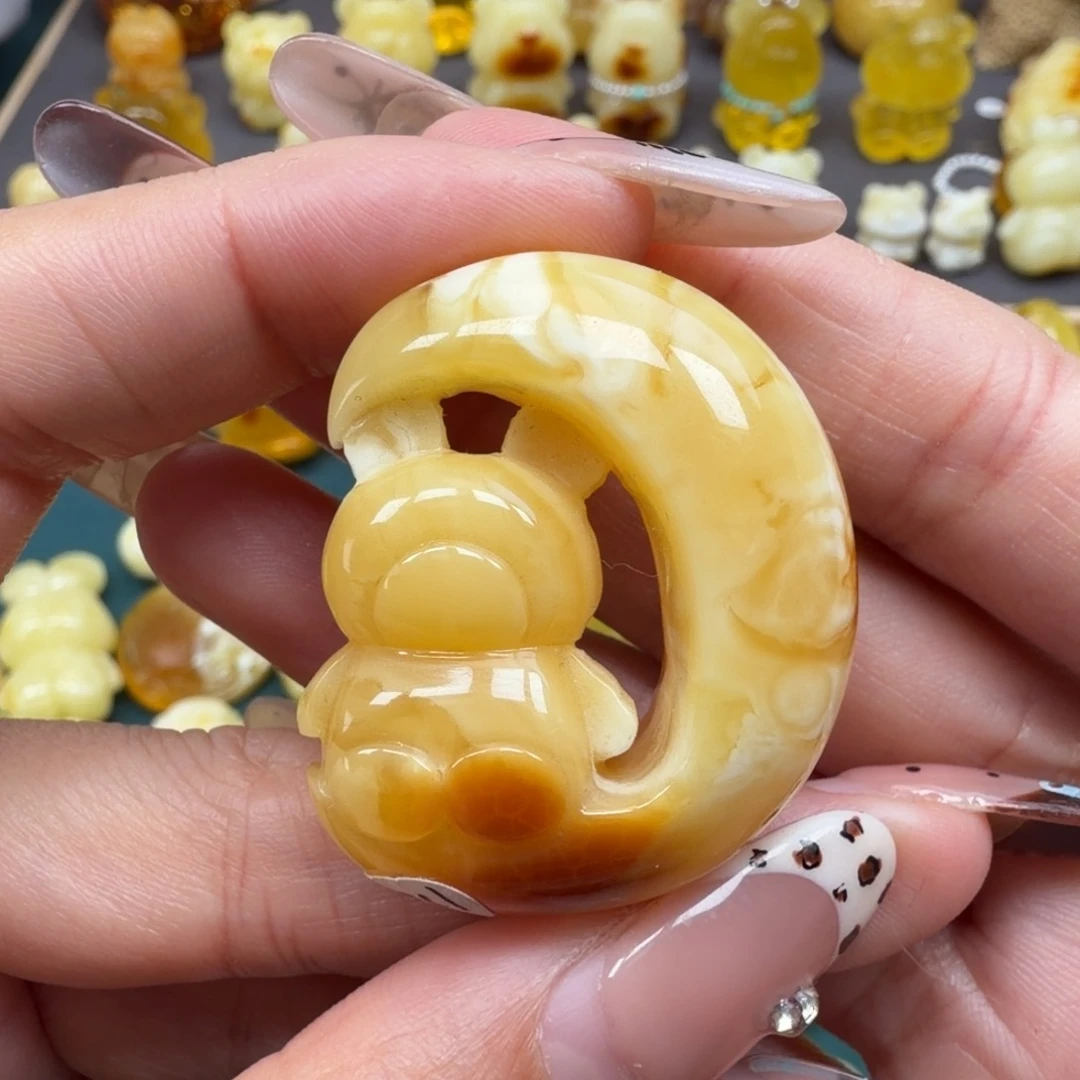 蜜蜡未镶嵌裸石蜜蜡