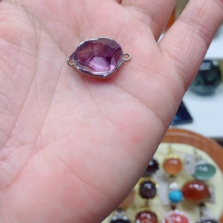 水晶颈饰未镶嵌水晶