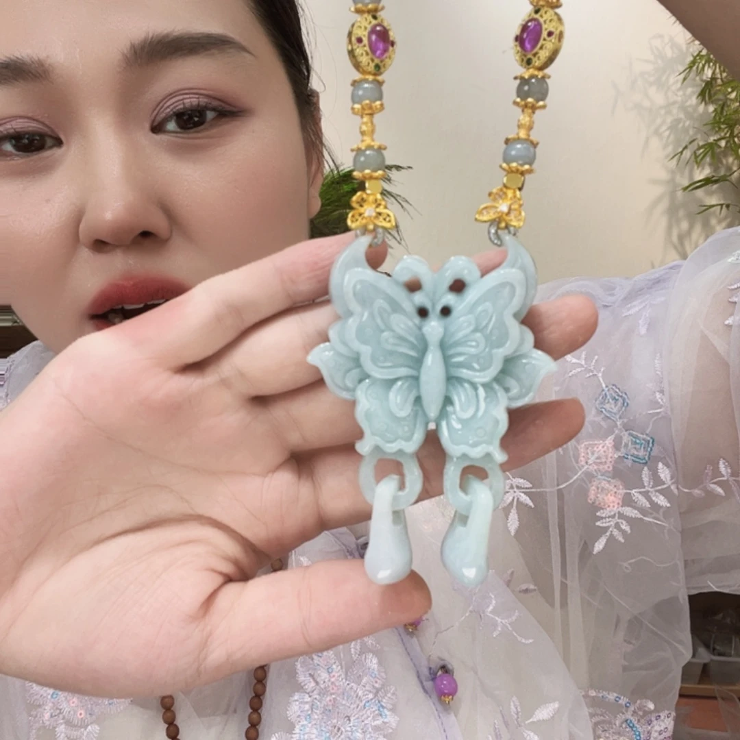 吊坠(赠链)合金翡翠国风