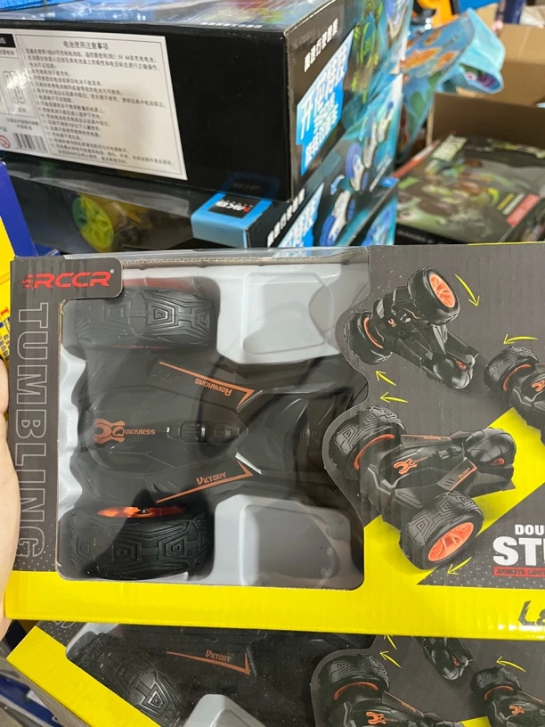 三轮特技遥控车科学玩具