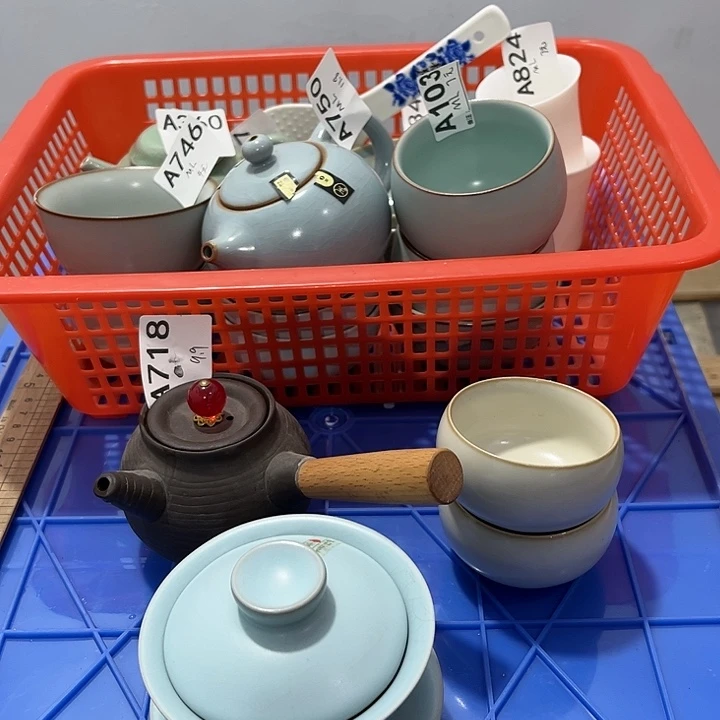 M***r茶具默认微瑕瓷器、茶具、壶、摆件，介意勿拍