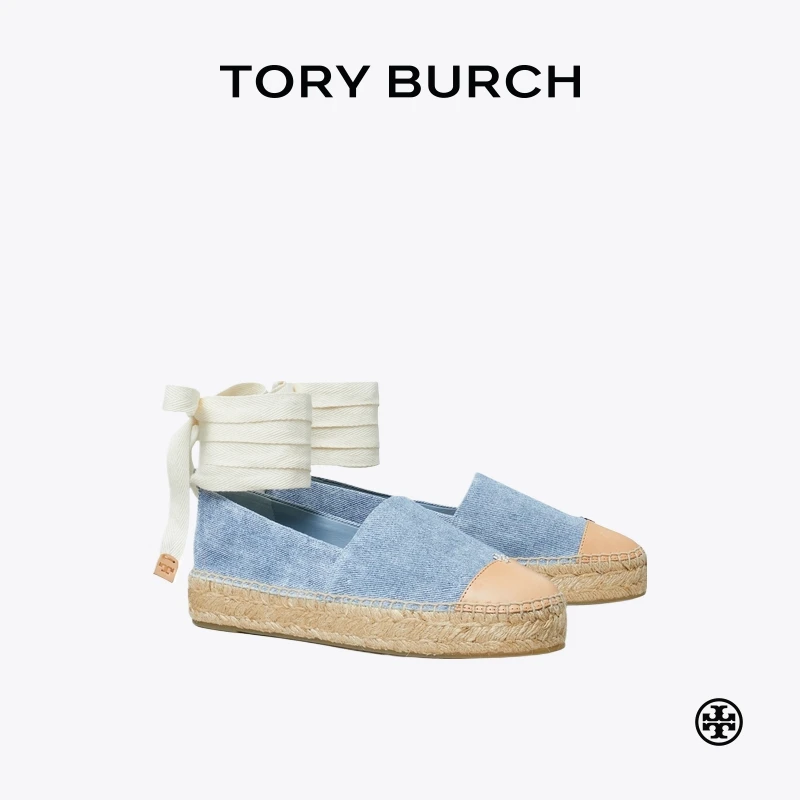 【礼遇】TORY BURCH 汤丽柏琦 拼色渔夫鞋单鞋女鞋 167994