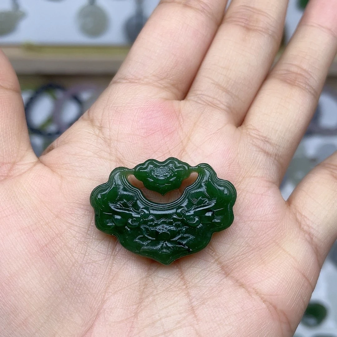 和田玉（碧玉）未镶嵌手链