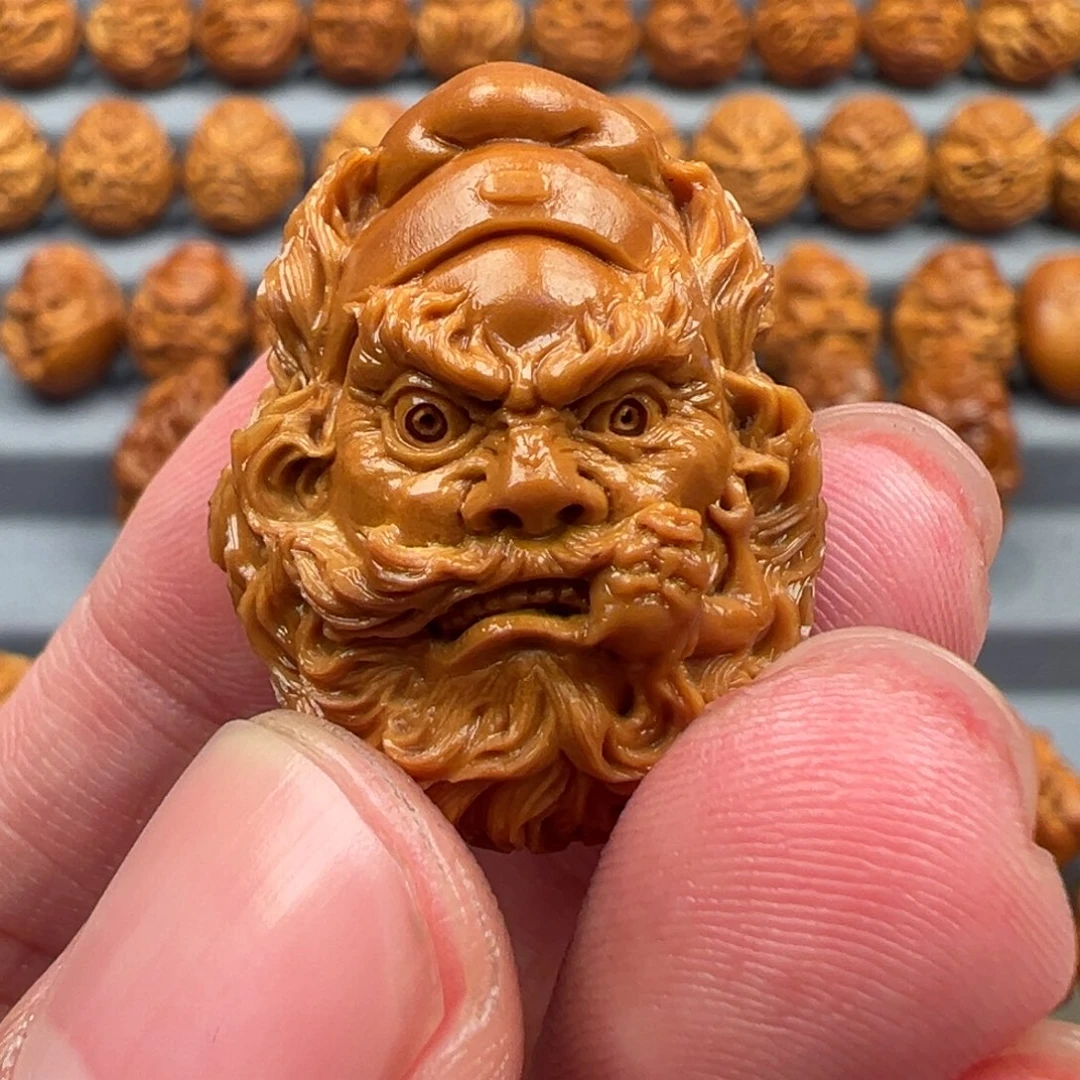 【闪购商品】手串橄榄核十三刀钟馗头