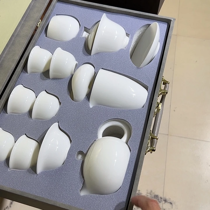 德化白瓷礼盒套装