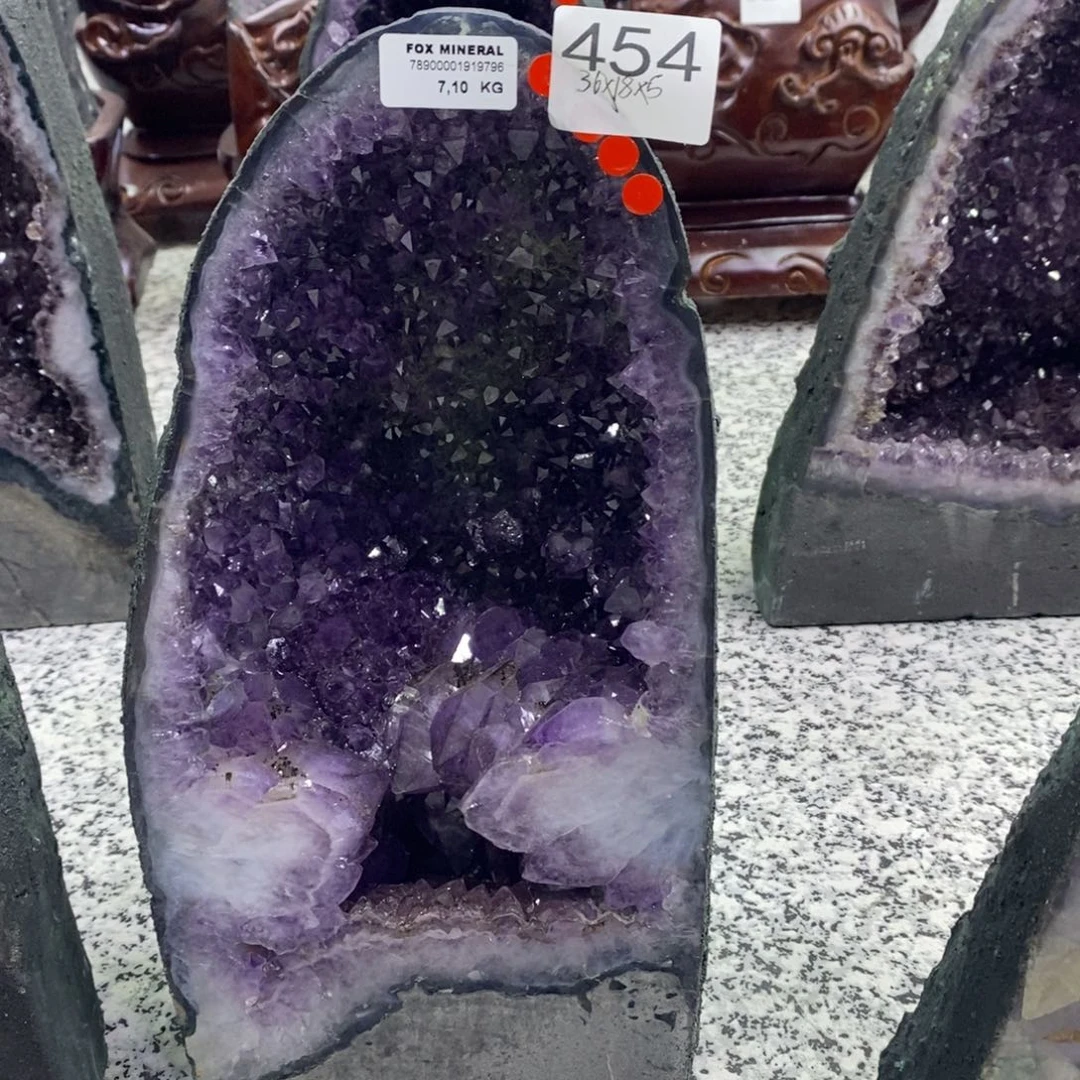 珠宝半成品未镶嵌紫晶454