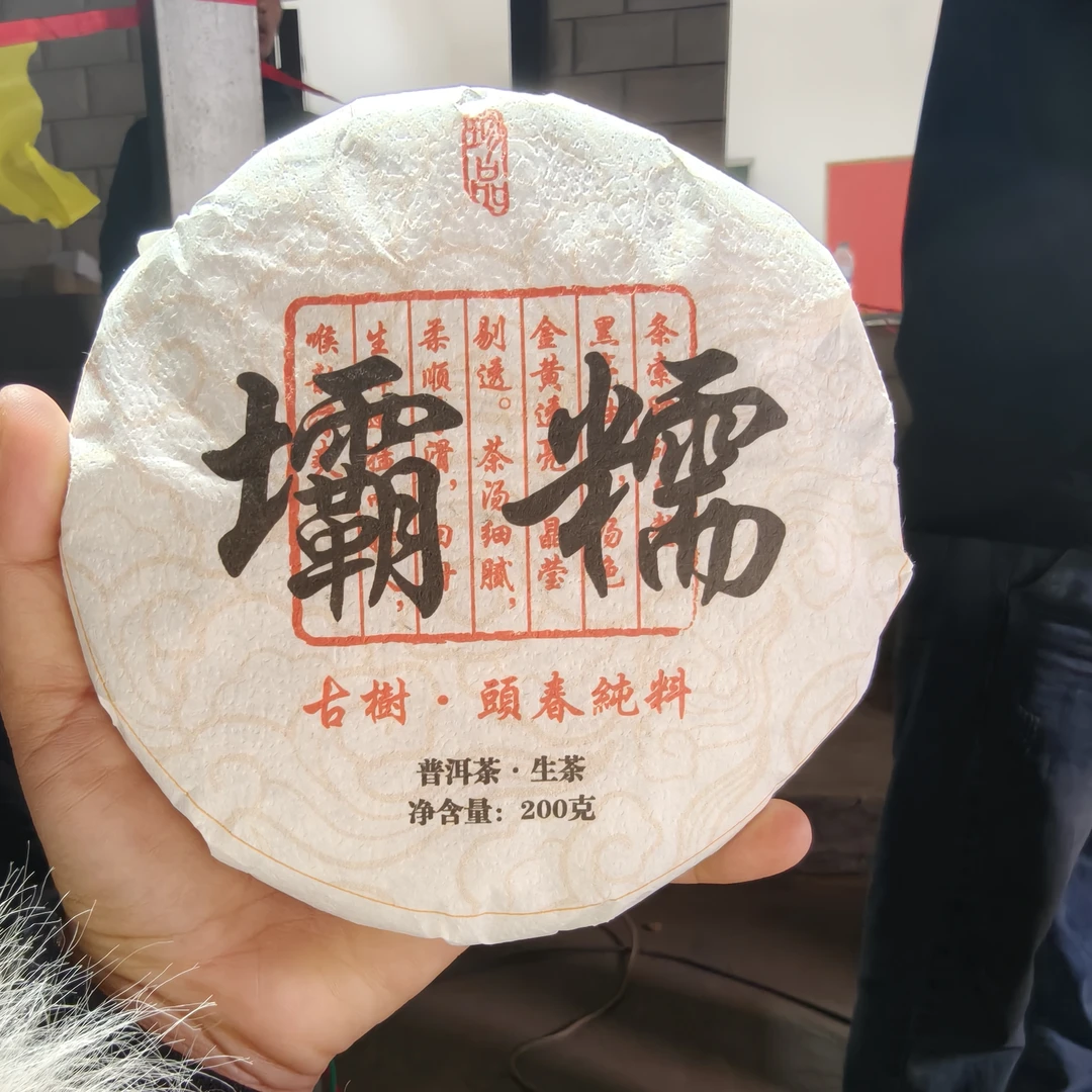 2023年坝糯大树春茶 200克饼 2月7【30号】