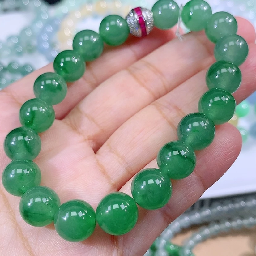【闪购商品】未镶嵌手链翡翠卡9.8
