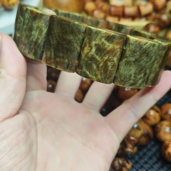 琥珀木水墨丹青手排