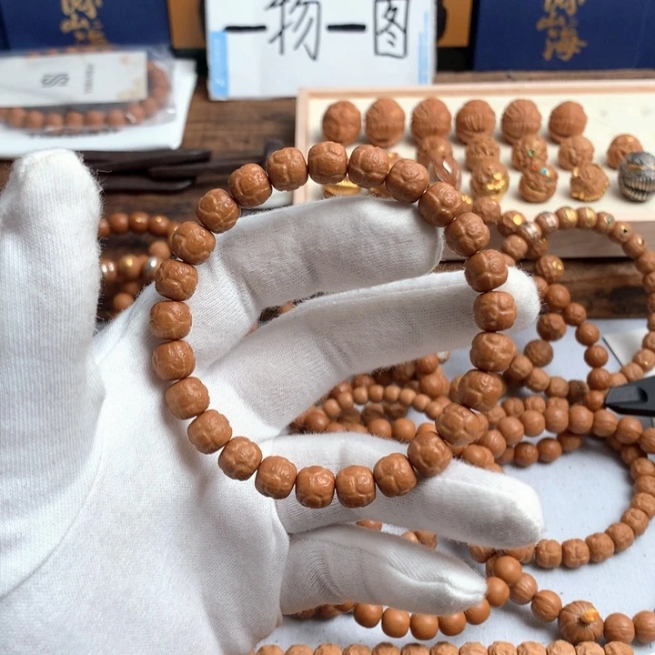 手串猴头核桃老型饕餮全品手工