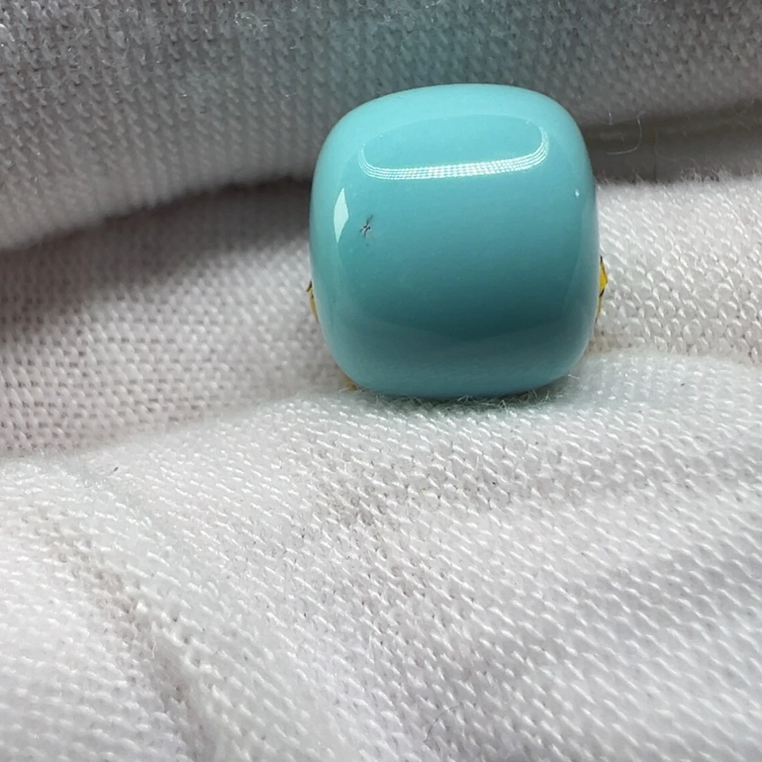 绿松石未镶嵌配饰9.6×8.4