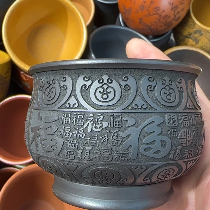 茶杯紫砂全手工制作工艺