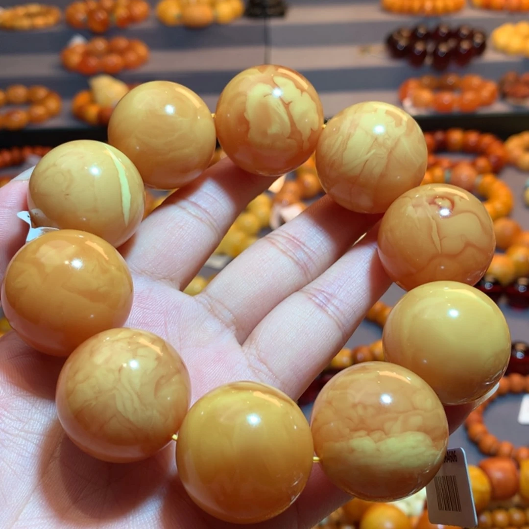 【闪购商品】手串蜜蜡未镶嵌蜜蜡手串