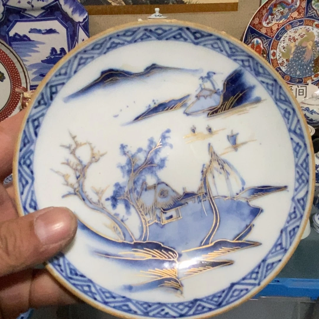 瓷片舶来瓷器满28包邮当日凑单