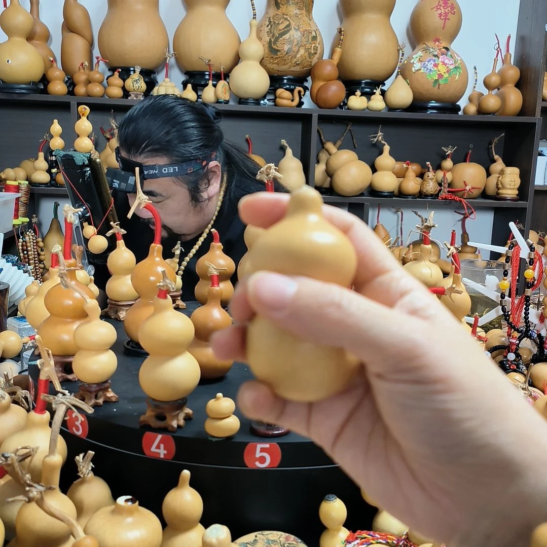 小****葫芦福禄双全手把件