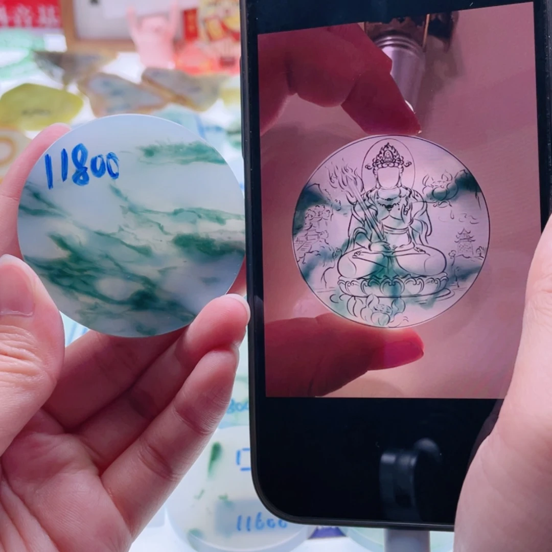 【闪购商品】未镶嵌定制翡翠天然翡翠包工